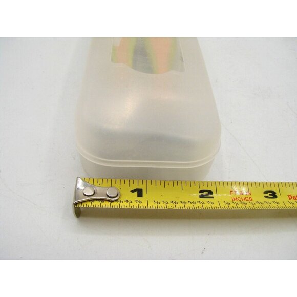 NUK 2 Piece Fork Spoon Set Lunchbox Travel Case Stainless Steel Kids Toddler Vtg - Picture 10 of 12